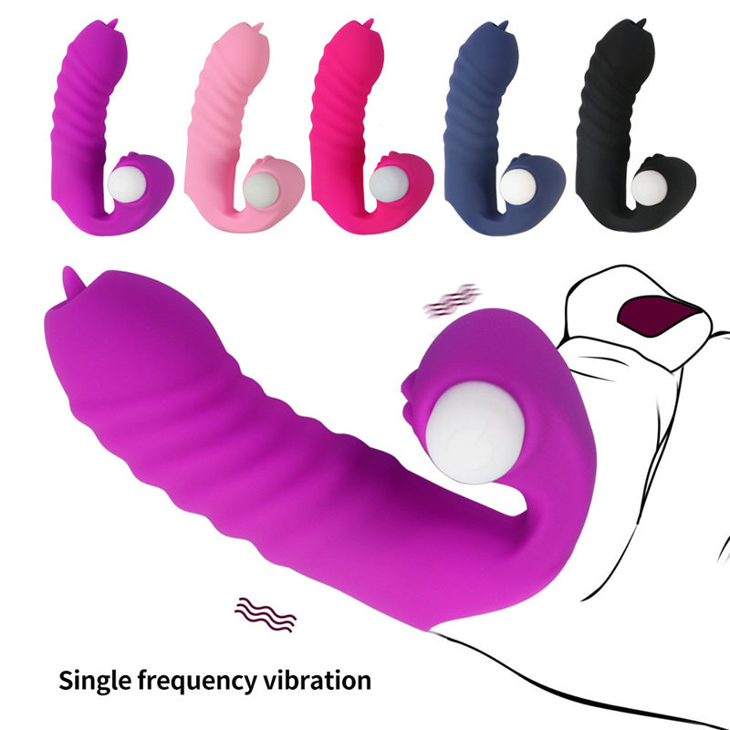 🔥LAST DAY 53% OFFF - Tongue licking vibrating finger sleeve