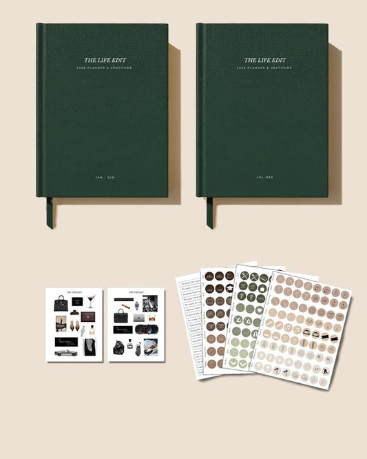 The Life Edit 2026: Turn Intentions Into Action, Dreams Into Reality 📚(Deluxe Edition)