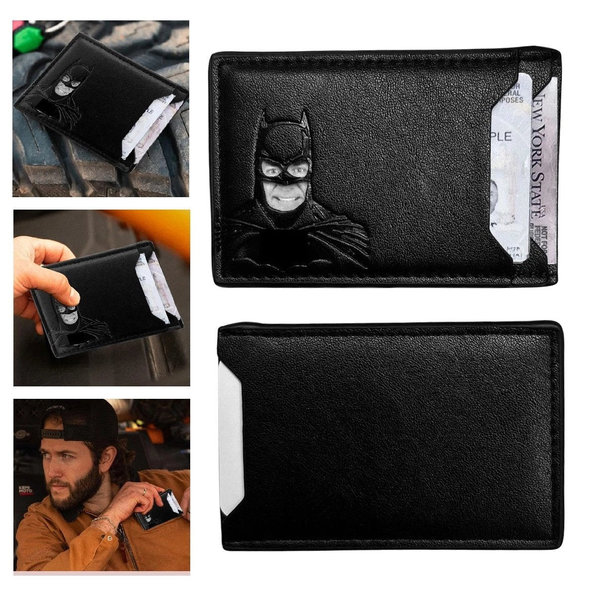 🦇 Dark Bat ID Card Holder 🪪