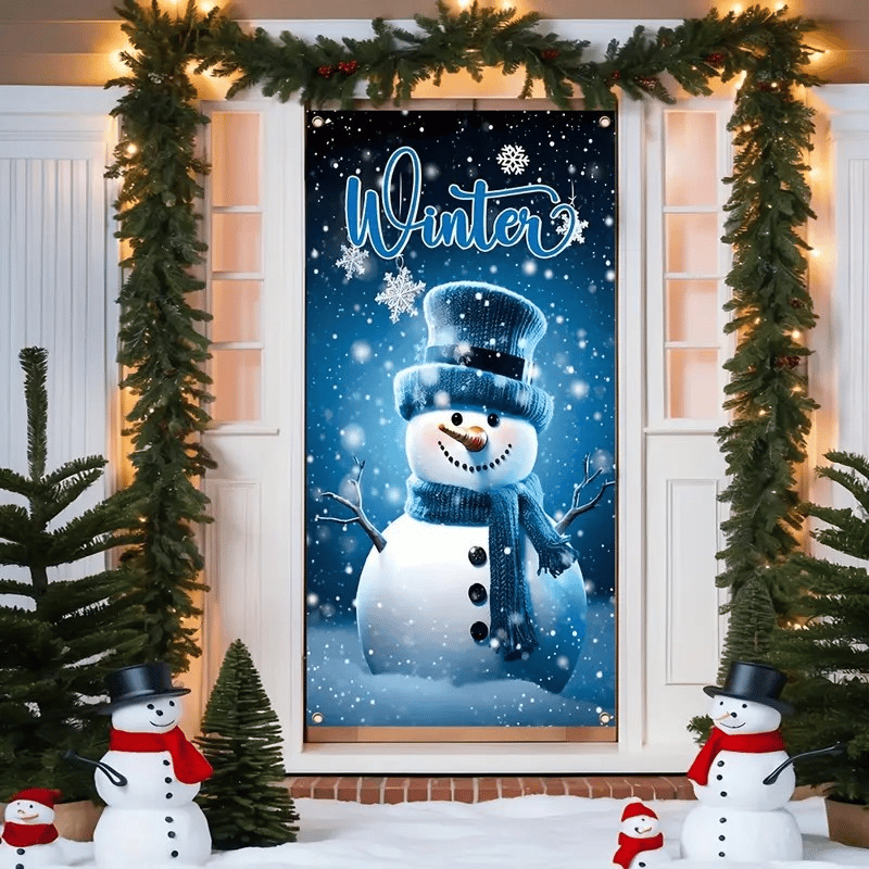 🎉Christmas door decoration banner