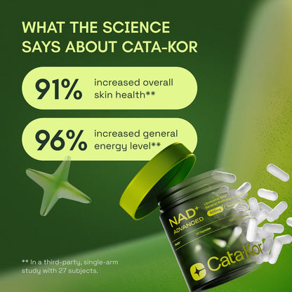 Cata-Kor NAD+ Ultimate Mitochondrial Support with Resveratrol