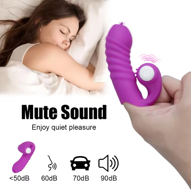 🔥LAST DAY 53% OFFF - Tongue licking vibrating finger sleeve