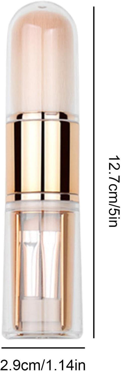 Retractable Powder Brush 5 In 1 Travel Eye Shadow Makeup Brush