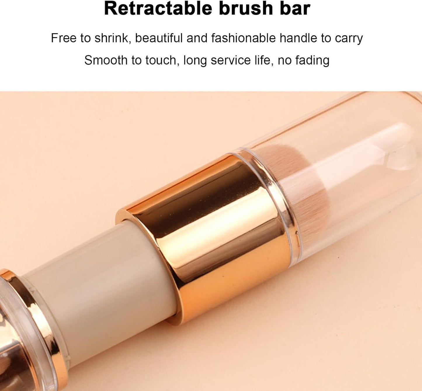 Retractable Powder Brush 5 In 1 Travel Eye Shadow Makeup Brush