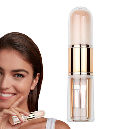 Retractable Powder Brush 5 In 1 Travel Eye Shadow Makeup Brush