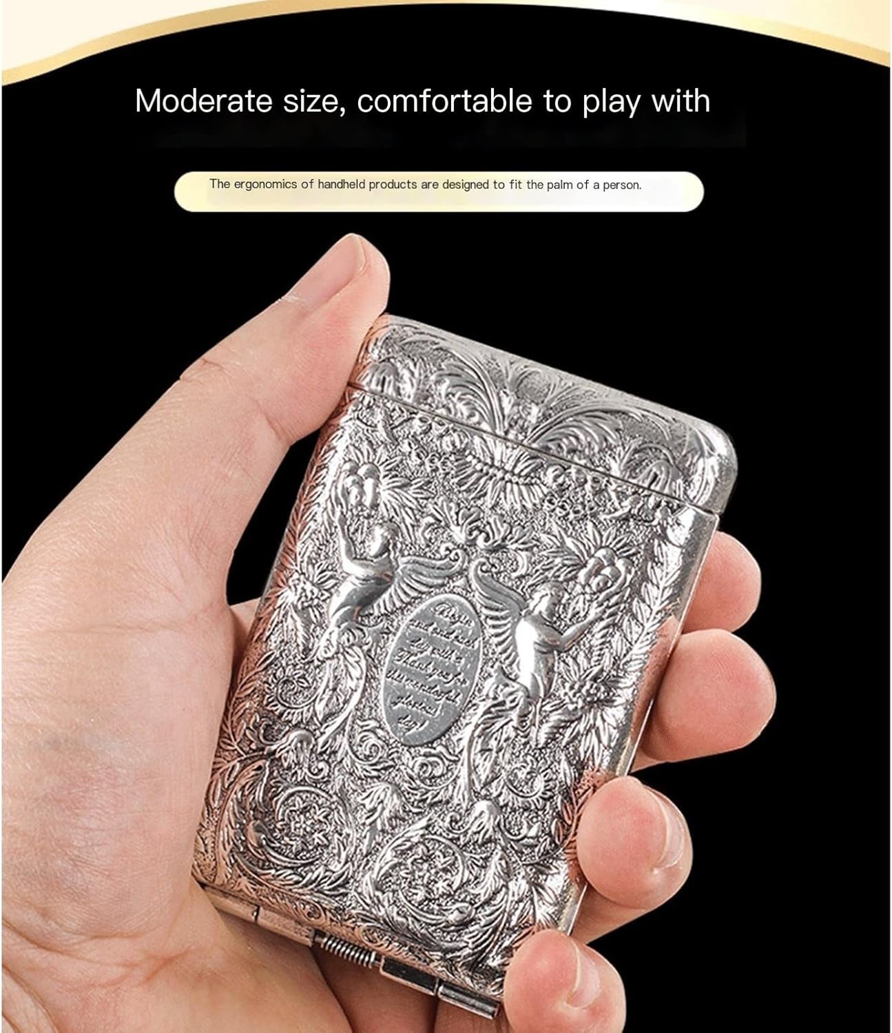 Multi-Function Metal Cigarette Case