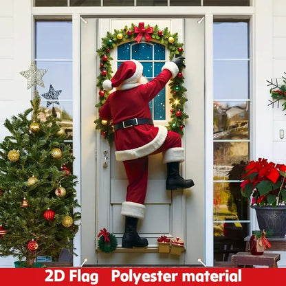 🎉Christmas door decoration banner