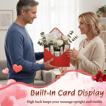 🔥LAST DAY 50% OFF - ❤️Valentine’s Day Open-Top Gift Basket Box