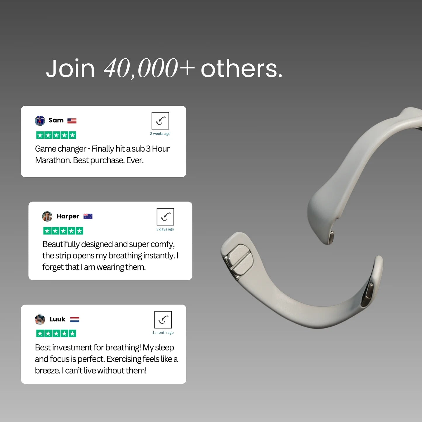 Magnetic Nasal Ventilation Patch Set