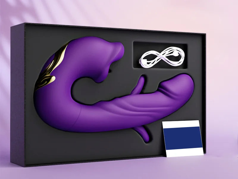 💥New on sale 2026 💞G-Spot Vibrator Female Sex Toy, featuring 7 slapping vibration modes and 5 licking/sucking modes..