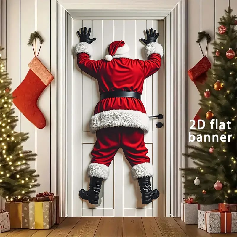 🎉Christmas door decoration banner