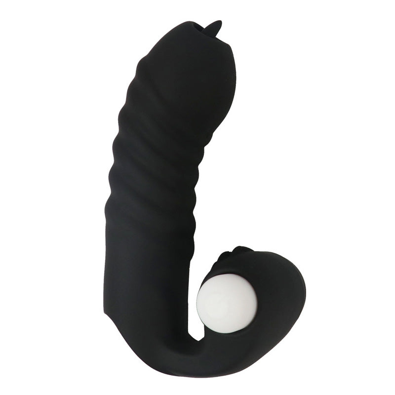 🔥LAST DAY 53% OFFF - Tongue licking vibrating finger sleeve
