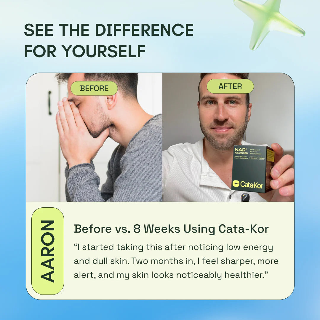 Cata-Kor NAD+ Ultimate Mitochondrial Support with Resveratrol