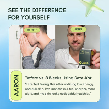 Cata-Kor NAD+ Ultimate Mitochondrial Support with Resveratrol