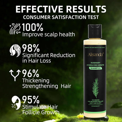 🔥LAST DAY 50% OFF - 🎅Alisanda® Organic Rosemary Hair Growth Shampoo