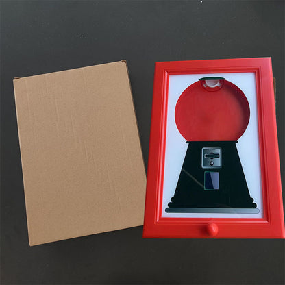 🍬Rare Vintage The Handy Candy Frame - Hanging Candy Machine Art🔥