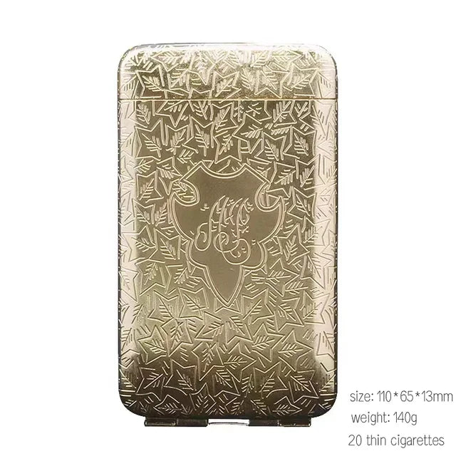 Multi-Function Metal Cigarette Case