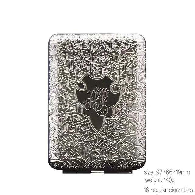Multi-Function Metal Cigarette Case