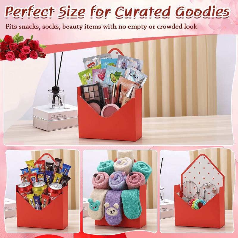 🔥LAST DAY 50% OFF - ❤️Valentine’s Day Open-Top Gift Basket Box