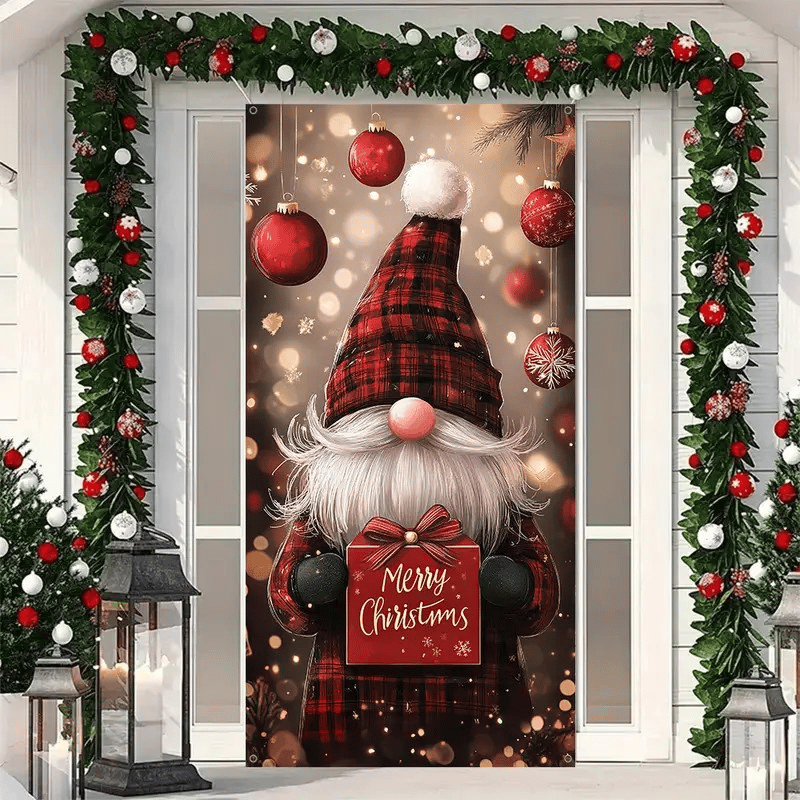 🎉Christmas door decoration banner
