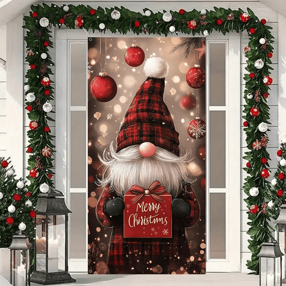 🎉Christmas door decoration banner