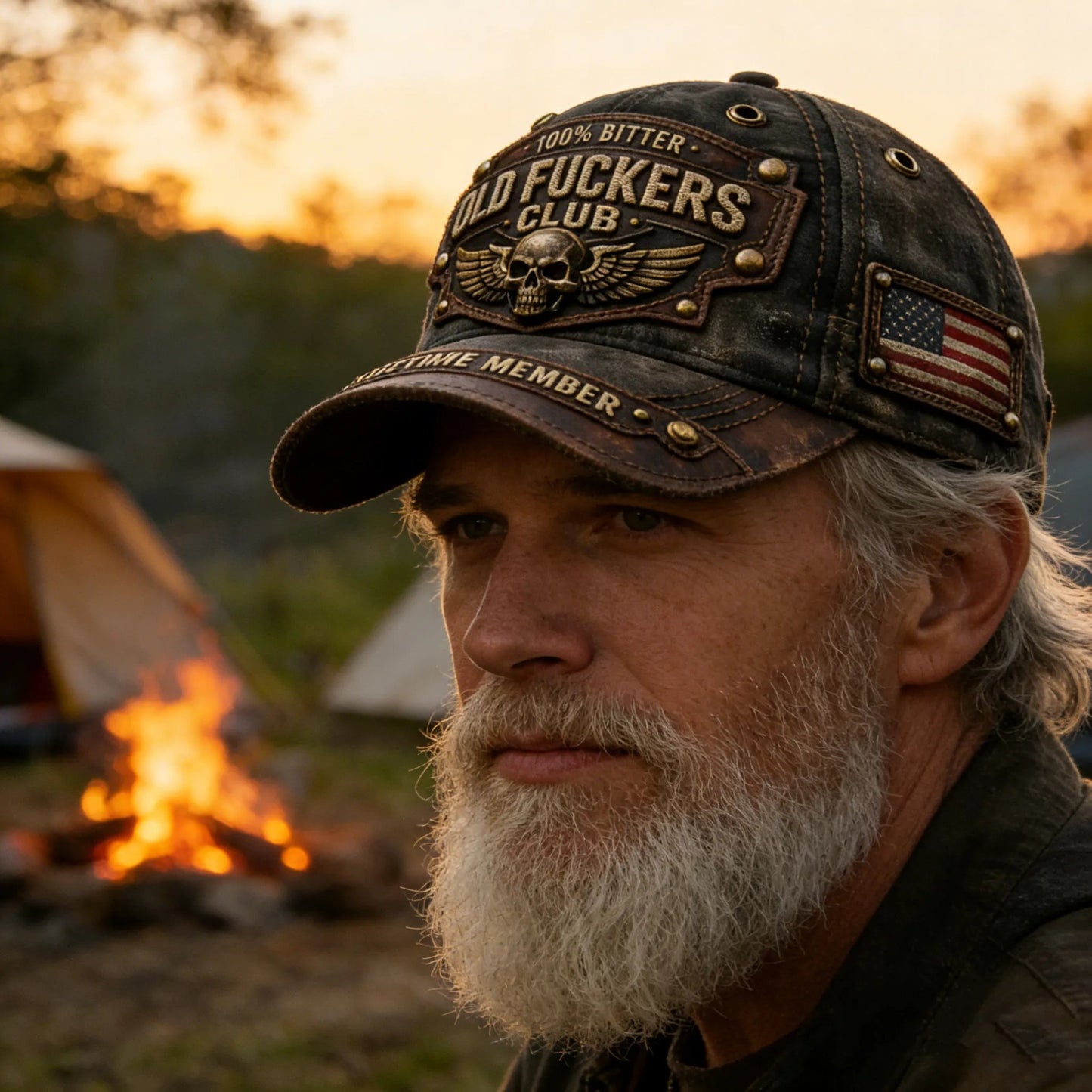 🔥Last Day 50% OFF - Old Fuckers Club Vintage Baseball Cap