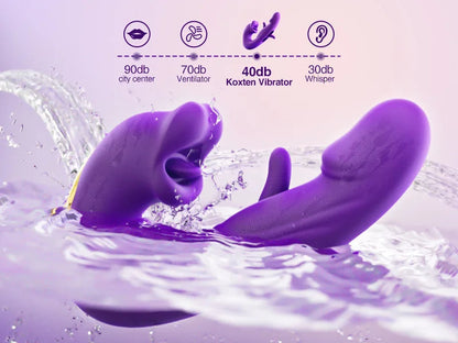 💥New on sale 2026 💞G-Spot Vibrator Female Sex Toy, featuring 7 slapping vibration modes and 5 licking/sucking modes..