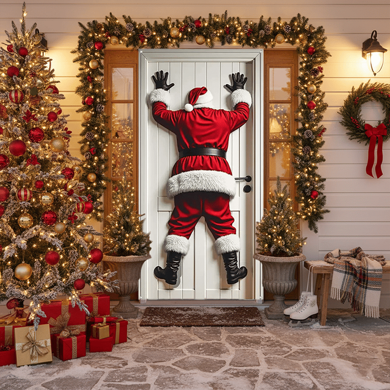 🎉Christmas door decoration banner