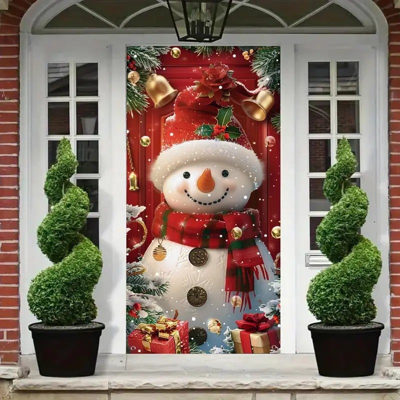 🎉Christmas door decoration banner